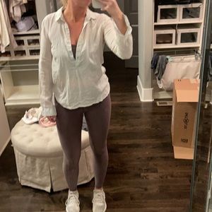 The loft faded look. light blue